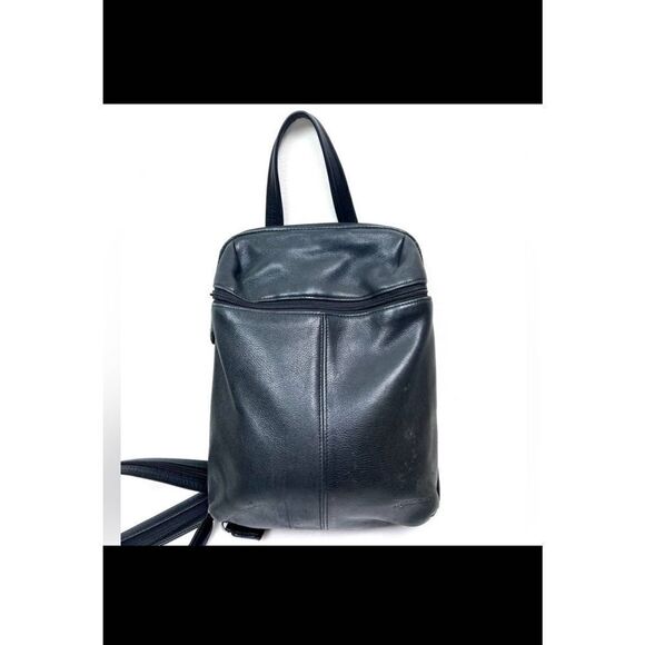 Tignanello Leather Backpack Purse - Picture 1 of 7